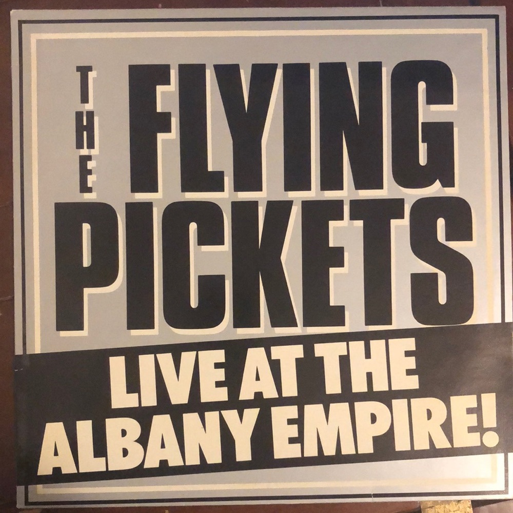 The Flying Pickets Live At The Albany Empire! Vinyl Lp '82